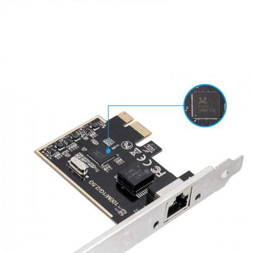 2.5 Gigabit Ethernet PCI Express PCI-E Network Controller Card 10